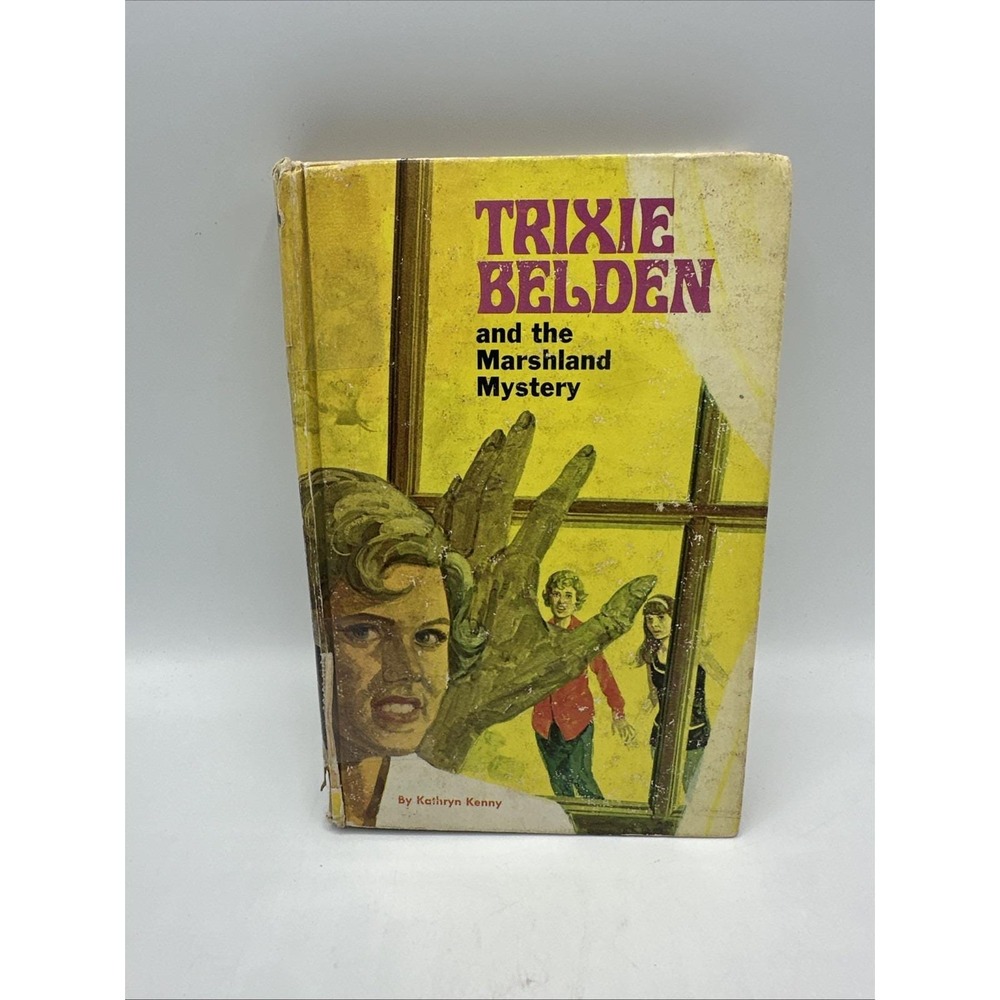 Vintage Trixie Belden & The Marshland Mystery By Kathryn Kenny Hardcover 1971